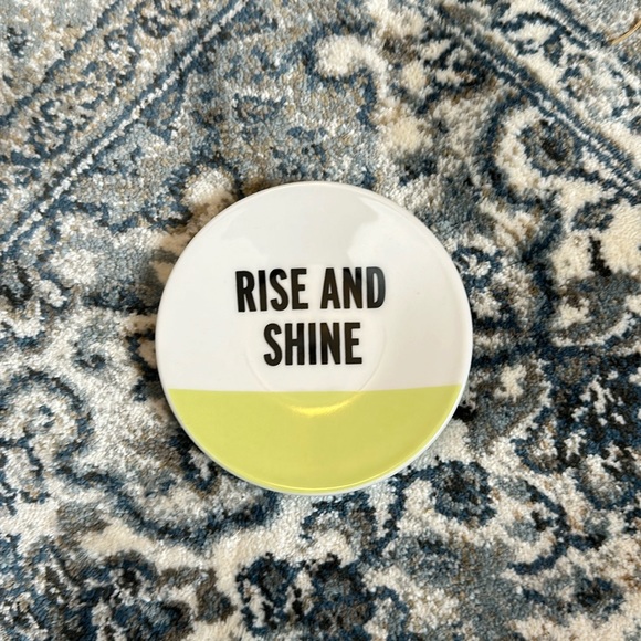 kate spade Other - Kate Spade Lenox Rise and Shine Chartreuse Ring Dish
